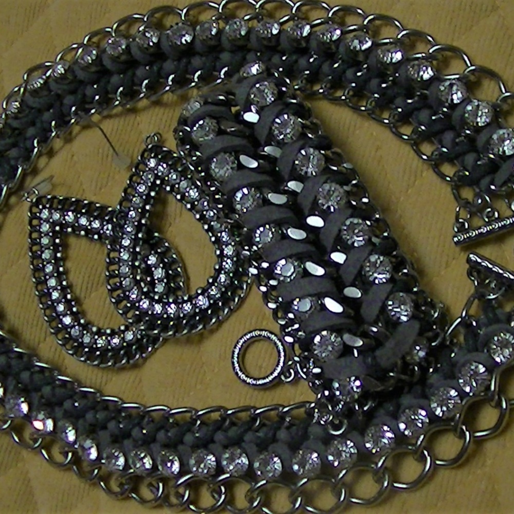 Premier Design Necklace Bracelet Earring set. NEW